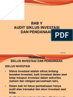 Bab 5 Siklus Investasi Dan Pendanaan