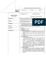 215036163 Standar Operasional Prosedur Komunikasi Efektif via Telephone