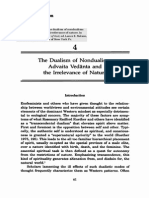 The Dualism of Nondualism Advaita Vedanta and the Irrelevance of Nature