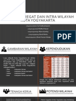 Analisis Agregat Dan Intrawilayah Kota Yogyakarta