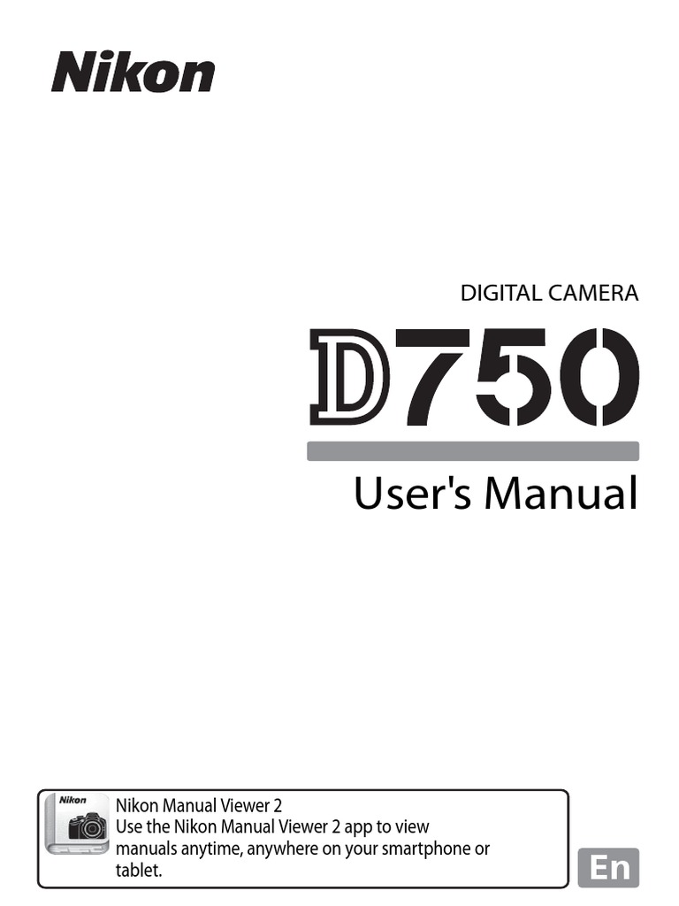 Canon D750 Manual