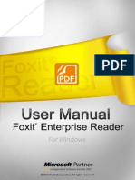 FoxitEnterpriseReader60 Manual