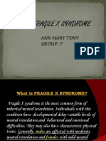 Fragile X Syndrome