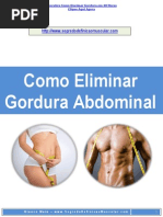 E-book Como Detonar Gordura Abdominal