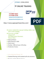 Sap PP Online Training