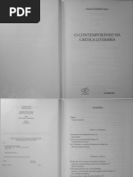 O Contemporâneo Na Crítica Literária - Susana Scramim