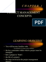 PROJECT MANAGEMENT CONCEPTS