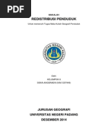 Download Makalah Kelompok Redistribusi Penduduk by Siska Anggraeni SN250641837 doc pdf