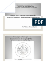 Aquisição de Materiais Informacionais