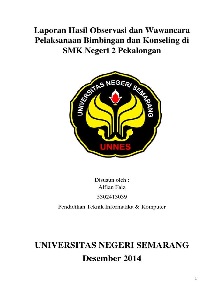 Contoh Laporan Hasil Wawancara Dengan Guru Bk Seputar