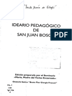 Ideario Pedagógico de San Juan Bosco