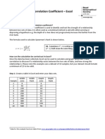 o a Spearman s Rank Excel Guide PDF