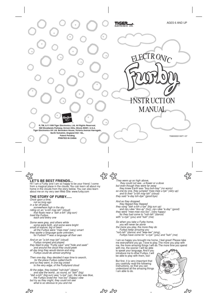 Furby (Manual español) Interference Radio