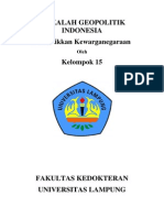 Makalah Geopolitik Indonesia