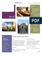 Italian Language Class Newsletter