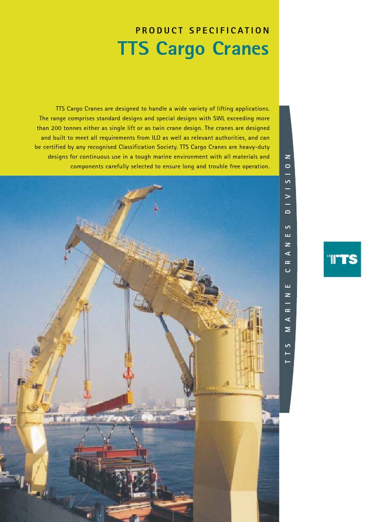 TTS Marine TTS DC-30 Deck Crane