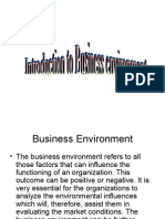 Business Environment