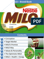 MILO - Brand Book - Table of Contents - 1 Dec 2013