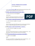 Standardized Subsets of PDF