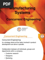 Manufacturing Systems: Concurrent Engineering