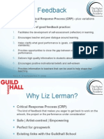 Liz Lerman's Critical Response Process