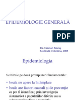 Epidemiologie generala