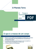 O Planeta Terra - A Massa e o Peso