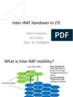 Inter-IRAT Handover in LTE