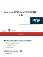 Mcaffee E-policy Orchestrator