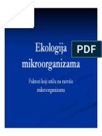 Ekologija Mikroorganizama 