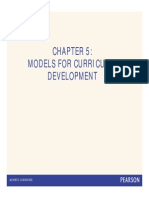 Models for Curriculum Development