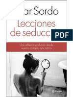 Lecciones de Seduccion Pilar Sordo