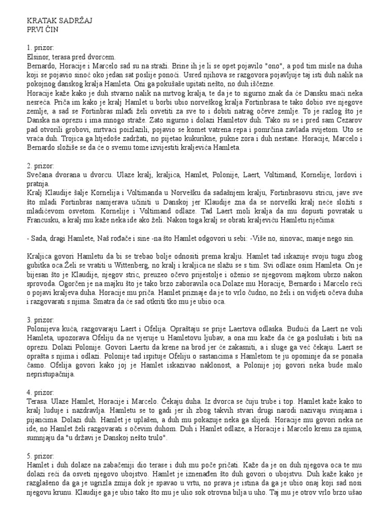Hamlet | PDF