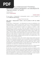 Lopes de Souza - Cantariam eles «A Internacional»? Territórios dissidentes, práticas insurgentes e as contradições do “hiperprecariado” (4ª parte)