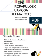 EPS (Eritropapulosk Uamosa Dermatose) : Ambarsari Hamidah 201310330311088
