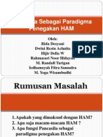 Pancasila Sebagai Paradigma Penegakan HAM