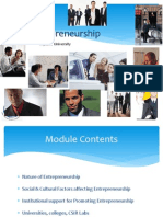 Module 1 - Foundations of Entrepreneurship