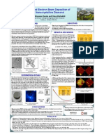 Depositing Nanocrystalline Diamond Thin Films Using Pulsed Electron Beam Ablation