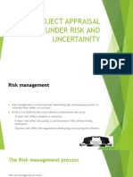 Project Appraisal Under Risk and Uncertainity