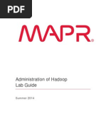 Administration of Hadoop Summer 2014 Lab Guide v3.1