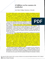 La mujer y el folklore en los cuentos de Angélica Gorodischer