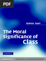  the Moral Significance of Class 