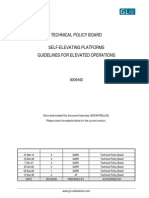 Technical Policy Board Self-Elevating Platforms Guidelines For Elevated Operations