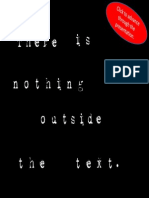 There is Nothing Outside the Text