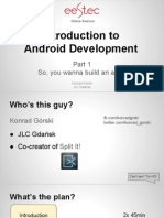 Android Development - Part 1