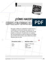 Como Hacer Gorros Con Formas de Animales PDF