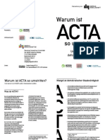 Acta Edri Broschuere Deutsche Uebersetzung