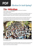 Sri Lanka Election or Arab Spring