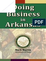 Doing Business in Arkansas