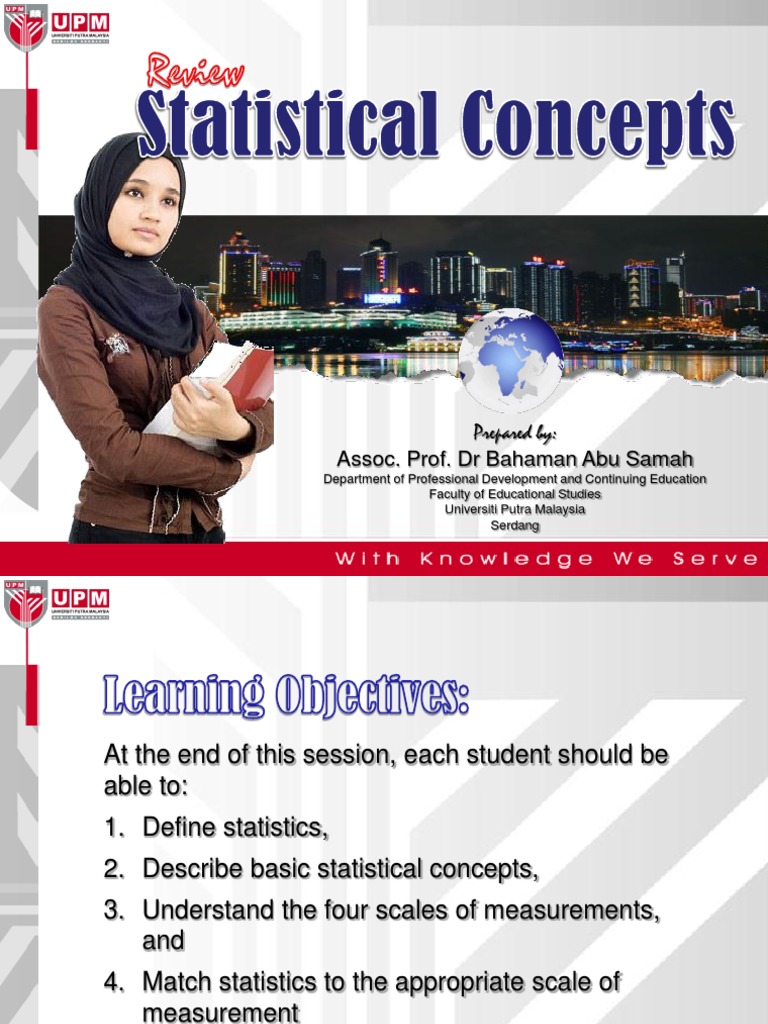 Topic 1 Basic Statistical Concepts PDF | PDF | Level Of Measurement ...